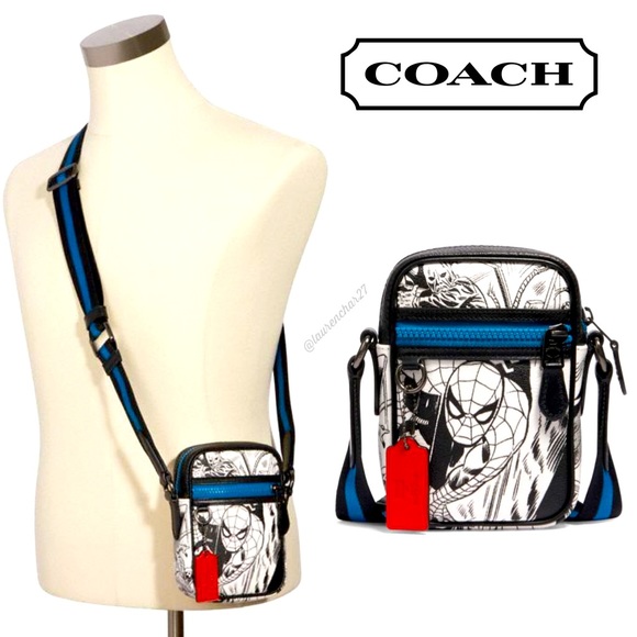 Coach Handbags - ❗️LAST ONE❗️COACH Spiderman Comic Crossbody MARVEL